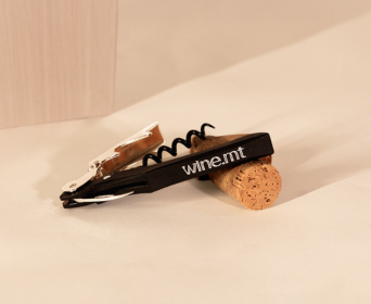 UNIQ BLACK CORKSCREW 'Wine.mt'